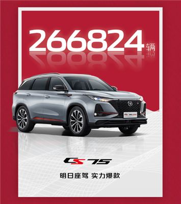 2020年长安CS75系列销售突破26万辆！   
