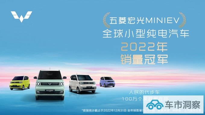 宏光MINIEV夺得全球小型纯电汽车销量冠军2.98万起回馈用户-图1