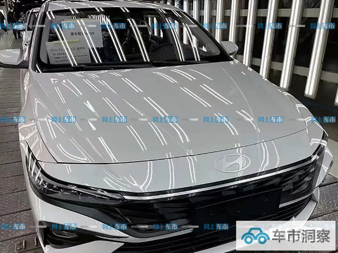现代新伊兰特国内实拍造型更运动 最快9月上市-图1