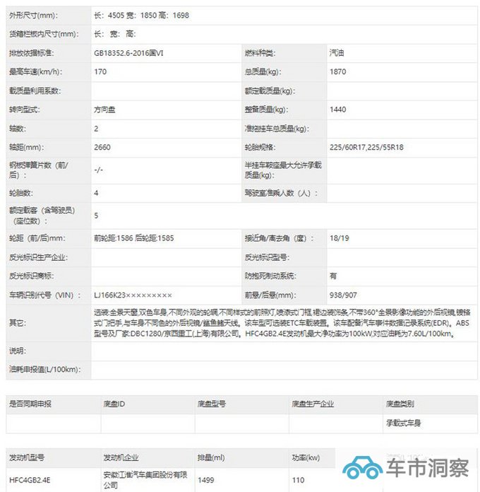 江汽全新SUV实车曝光 既思皓X6换标 或7万元起-图5