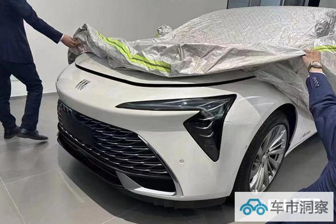 别克新君越街拍-或4月首发现款降8.4万比威朗便宜-图1