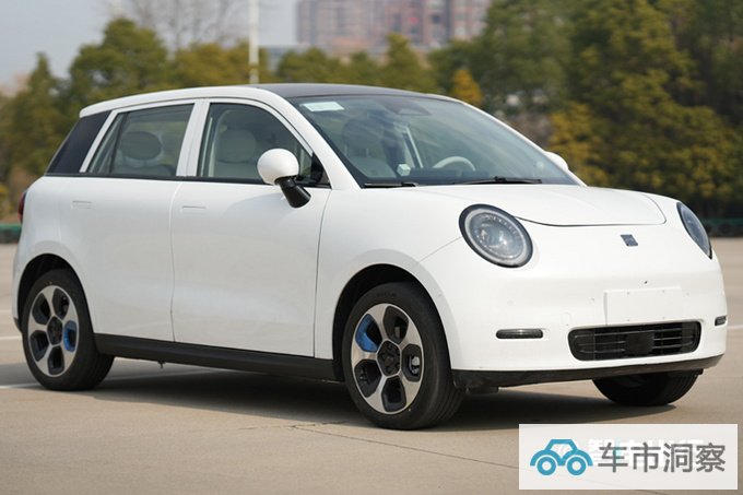 江淮新电动车EV3实拍撞脸欧拉好猫 比缤果大-图1