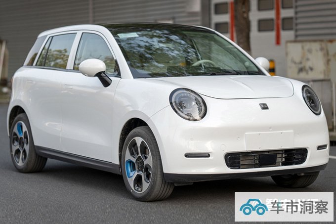 江淮新电动车EV3实拍撞脸欧拉好猫 比缤果大-图3