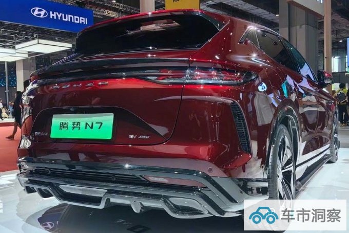 腾势N7标配六联屏+云辇系统6月上市 或卖35万起-图4