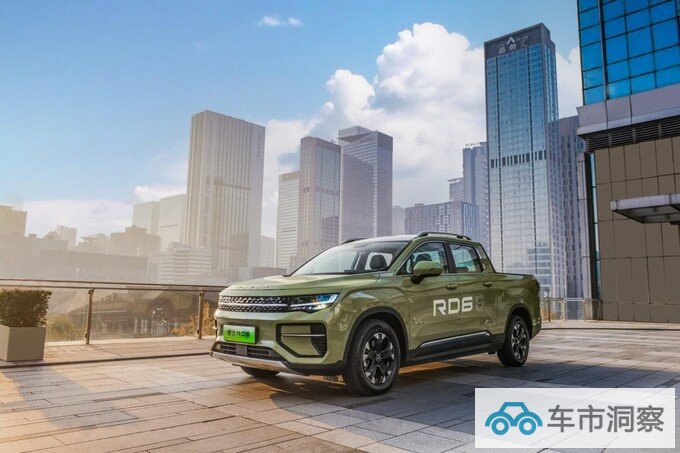 市占率84.2独占鳌头的雷达RD6正在全面激活新能源皮卡市场-图1