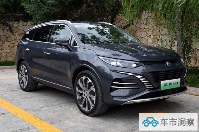 腾势N8 DM-P最新实拍或月底上市 预计卖27万起-图4