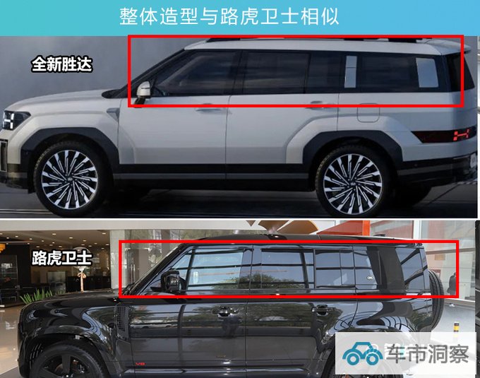 现代全新胜达首发换一体式大联屏 或提供插混版-图1