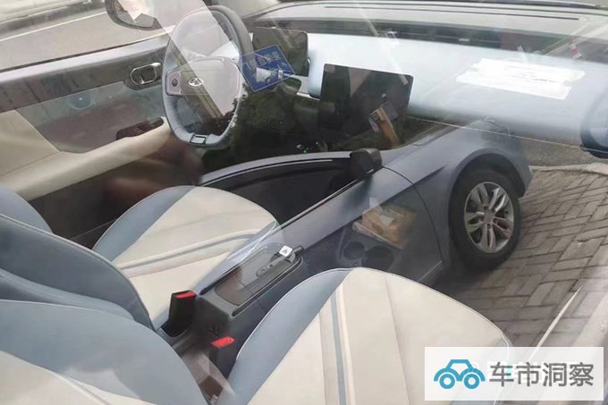奇瑞新小蚂蚁实拍换无界Pro同款内饰 或月底上市-图3