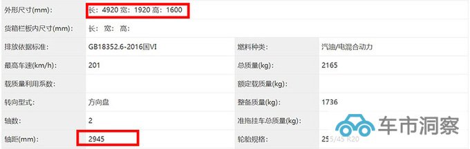 长安EVOS实拍曝光换全新2.0T 搭比亚迪电池-图5