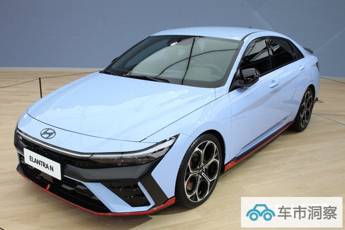 现代伊兰特N 10月上市预计25万起售PK大众高尔夫GTI-图6