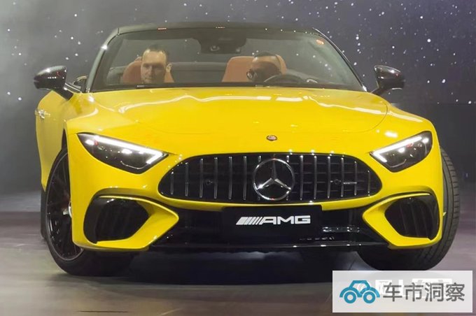官方涨价奔驰全新AMG SL 63售XXX.XX万 性能更强-图1