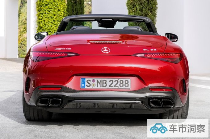 官方涨价奔驰全新AMG SL 63售XXX.XX万 性能更强-图6