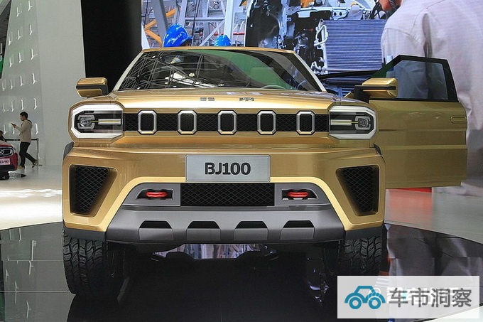 北京越野BJ50最新实拍明年上市 PK哈弗猛龙-图1