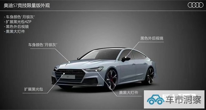 加4.8万买限量版奥迪新S7售108.08万 多项升级-图6