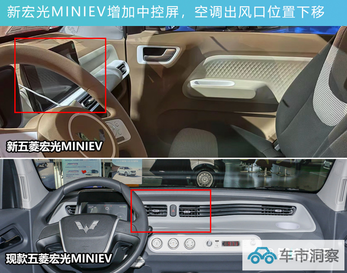 新五菱宏光MINIEV街拍增中控屏幕 现款优惠1.4万-图7