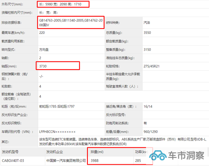 红旗全新L5实拍 车身加长42厘米 比劳斯莱斯幻影大-图4