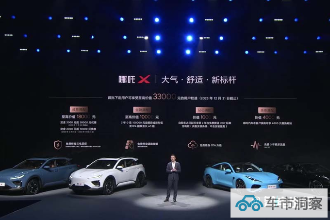降价1.4万哪吒X售10.88-12.28万元 车身大幅加长-图4