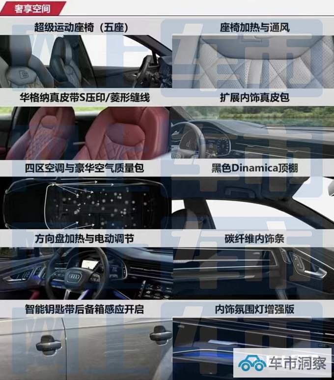 奥迪高性能版配置曝光12月交付 预售116.98万元-图14