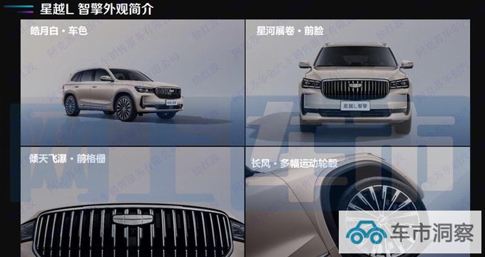 吉利新星越L配置曝光4S店或降价顶配卖18.17万-图7