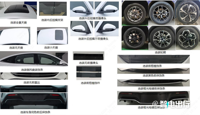 比亚迪海洋网新轿车-定名海豹06比秦PLUS大一圈-图3