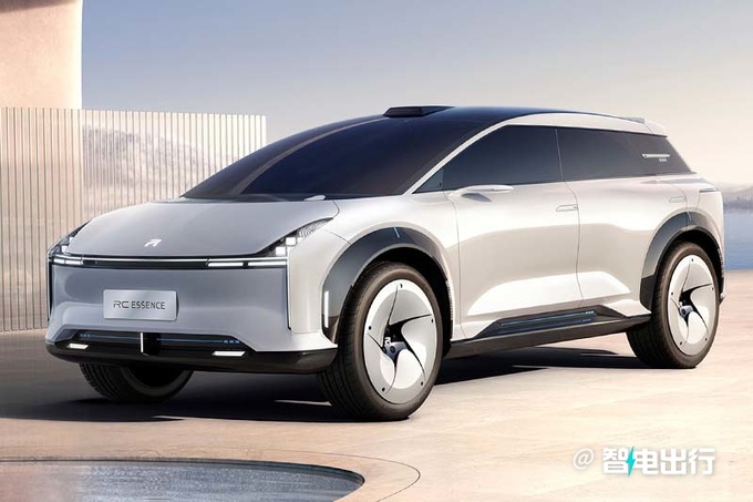 上汽飞凡新纯电SUV 4月发布跟R7一样大 PK问界M7-图1
