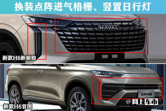 哈弗新H6五天后首发撞脸XT6 换2.0T+9DCT-图1