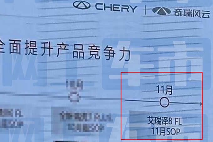 奇瑞新艾瑞泽8将上市 主销车多项增配+升级8AT-图4