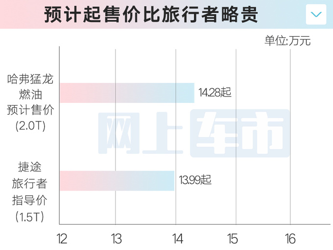 哈弗猛龙燃油版-配置曝光换直瀑中网 卖14.28万-图2