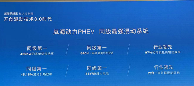 加22万买私人定制版岚图新梦想家售63.99万-图5