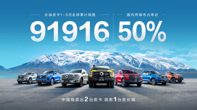 中国皮卡就看长城炮 皮卡之王长城炮第60万台整车下线-图2
