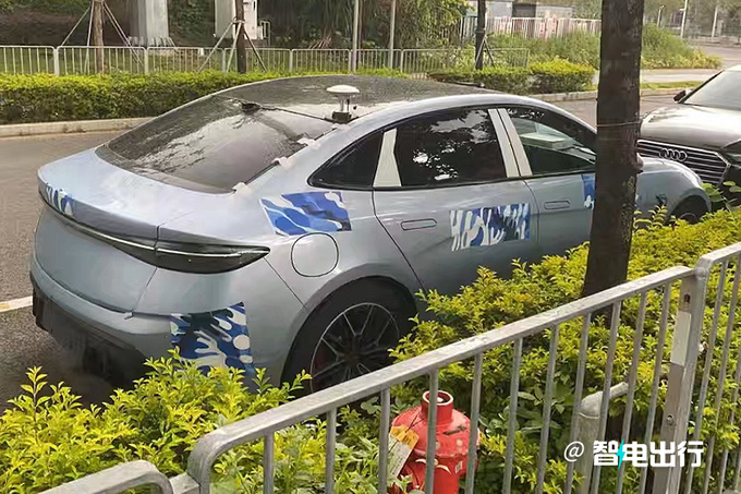 比亚迪海豹07 EV最新街拍4S店新款月底上市-图6